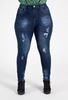 Immagine di PLUS SIZE DENIM JEANS STRETCH RIPPED